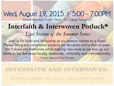 Interfaith and Interwoven Potluck